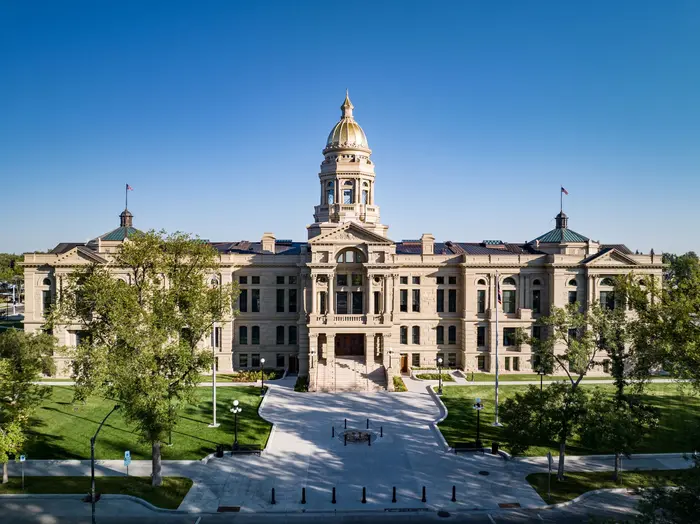 The Wyoming State Capitol